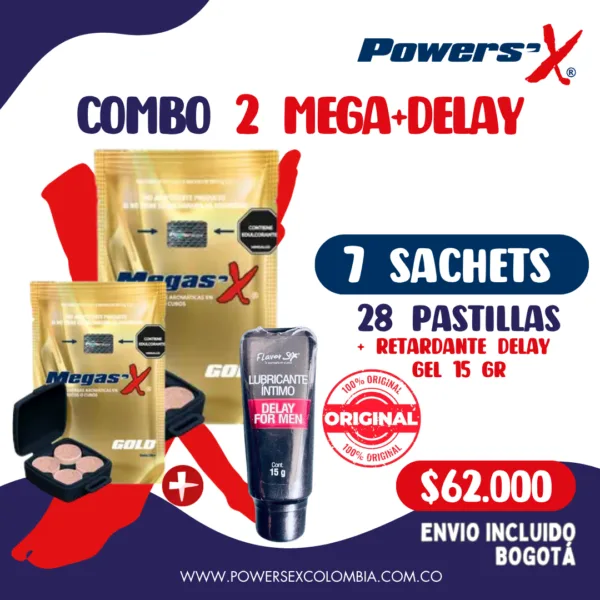 Combo 2 Mega Sex Gold Delay