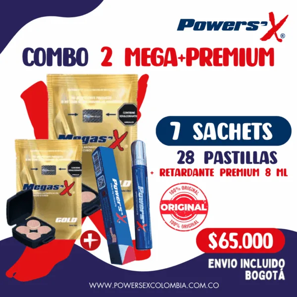 Combo 2 Mega Sex Gold Premium