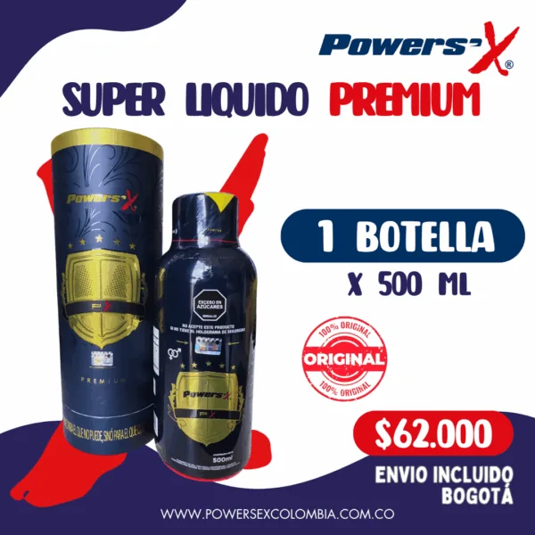 Powers´X Líquido Premium 500 ML